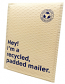 Size #00 (5"x9" Interior) Recycle Message Poly Bubble Mailers with Self Seal