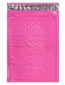 Size #5 (10.5"x15" Interior) HOT PINK POLY Bubble Mailers with Peel-N-Seal